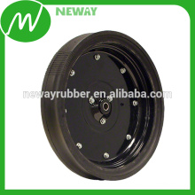 Custom Manufacturing Rubber Narrow Gauge Wheel